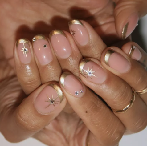 Negative Space Nails