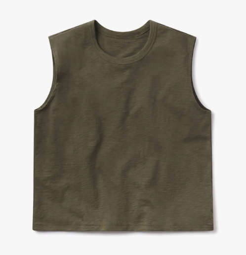 Relaxed Slub Tank Tee