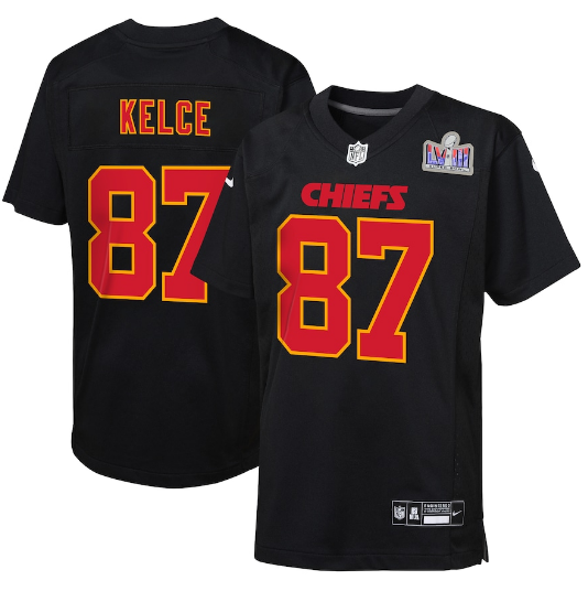 Travis Kelce Jersey Black