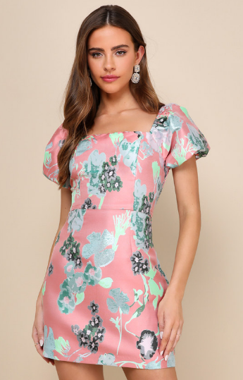 Puff Sleeve Dress