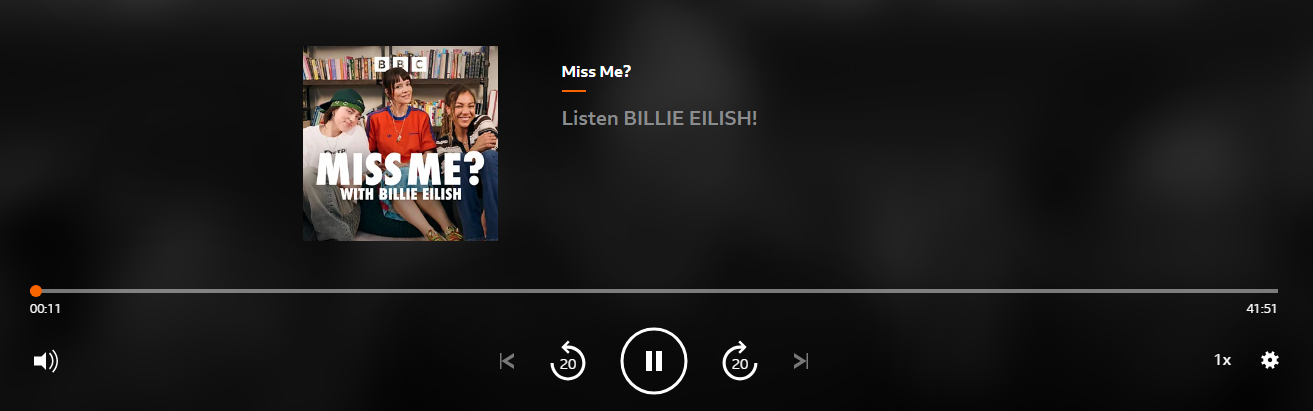 Billie Eilish Miss Me Podcast