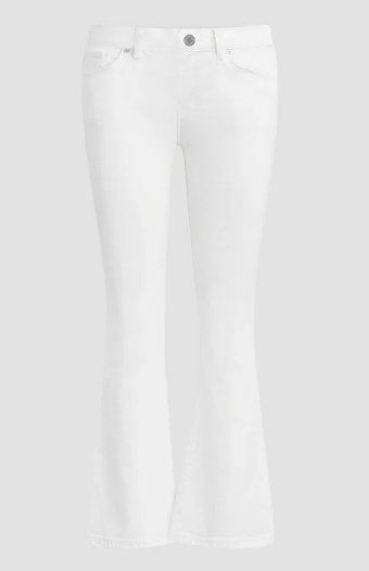 Mid-Rise Bootcut Crop Petite Jean