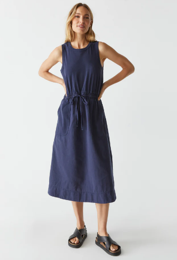 Nocturnal Color Midi Dress