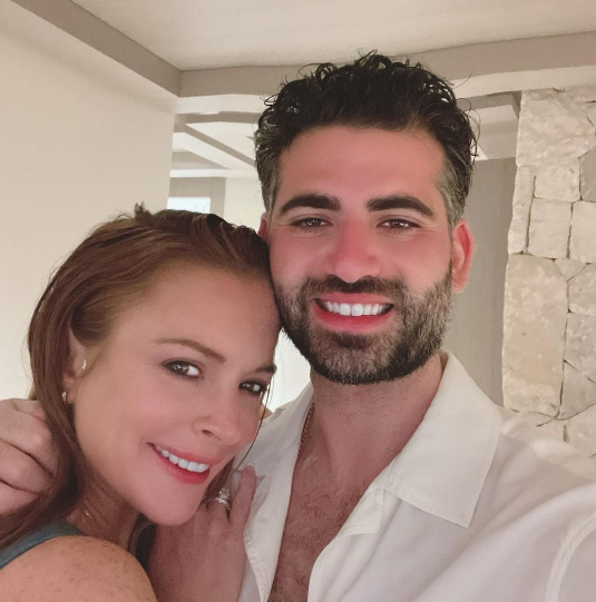  Lindsay Lohan and Bader Shammas