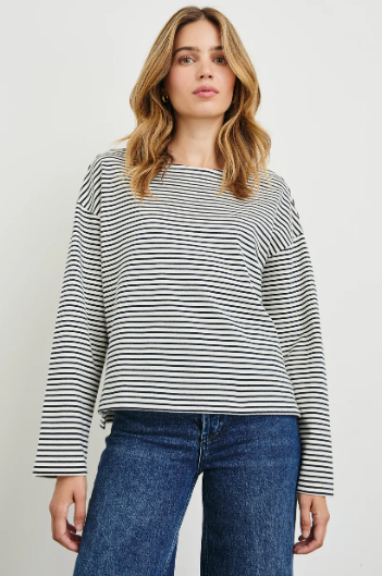 Micro Stripe Top