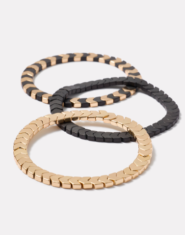 Cher Chevron Bracelet Pack